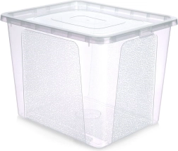 Plastic storage box with lid 30 l Vilde