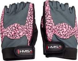 Women's Fitness Gloves HMS RST03 Pink – S