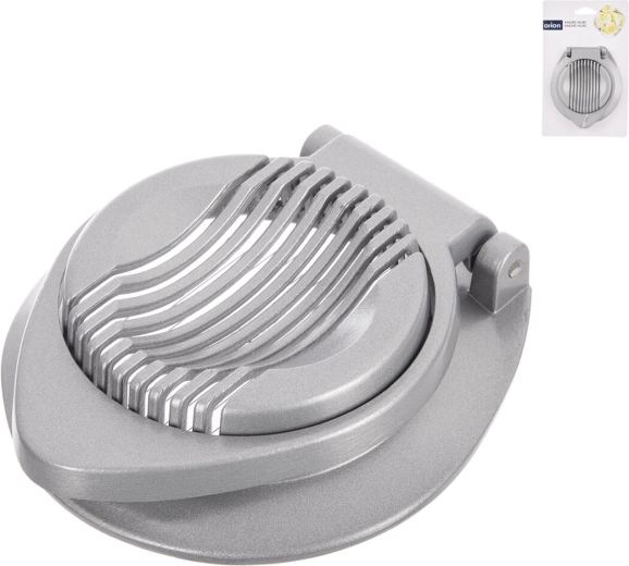 Aluminum egg slicer with surface finish - 1 piece