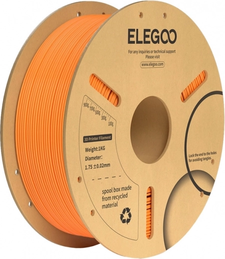 Orange 3D Printing Filament ELEGOO PLA+