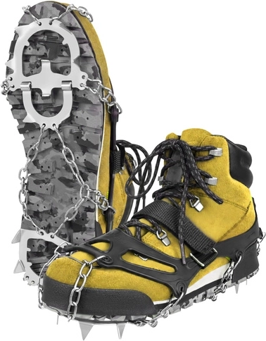 Trizand XL Anti-Slip Hiking Shoe Covers with Spikes