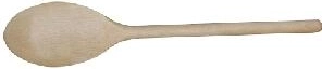 Wooden Oval Spoon 25 cm