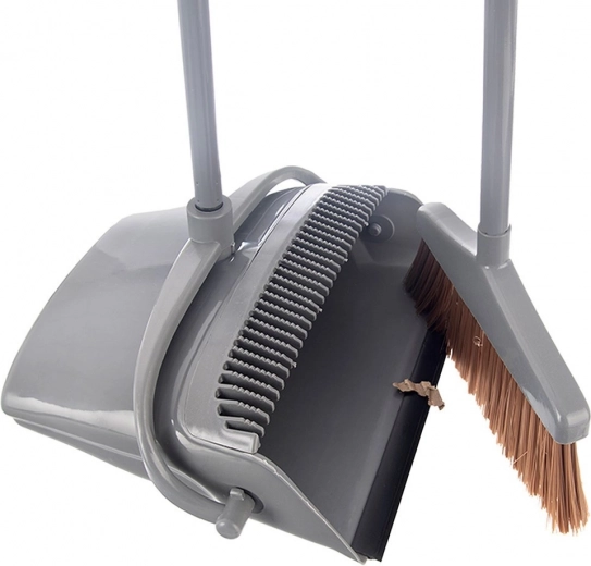 Integrated comb for clean bristles