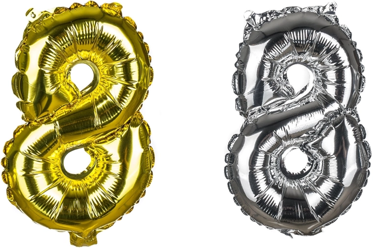 Shiny metallic effect for standout decoration