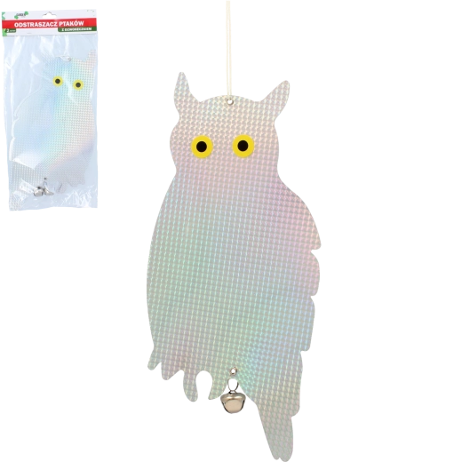 Set of 2 Bird Scarers with Bell