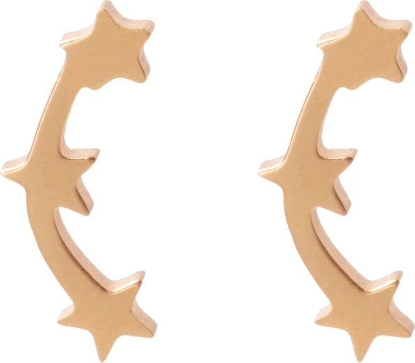 Star Earrings - Gold