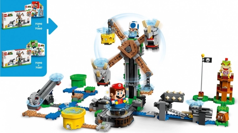 Reznor Knockdown – LEGO Super Mario Expansion Set