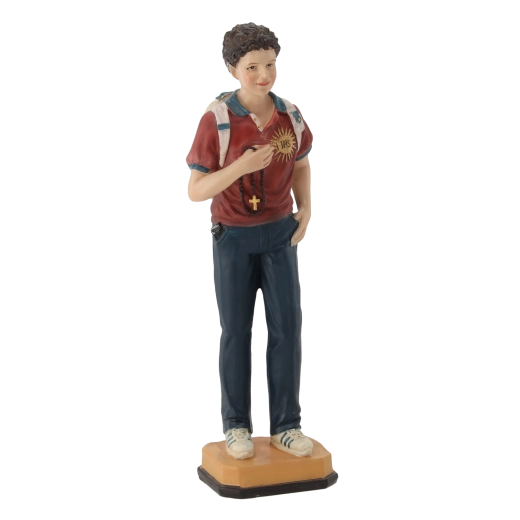 Modern depiction of the saint