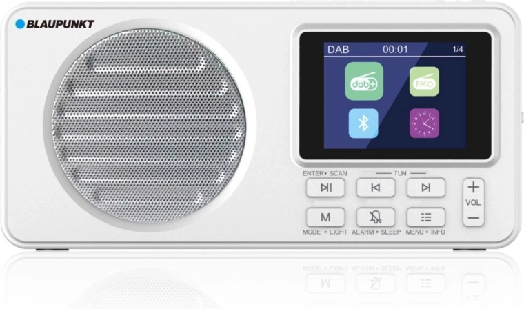 Portable digital radio Blaupunkt DR6 white