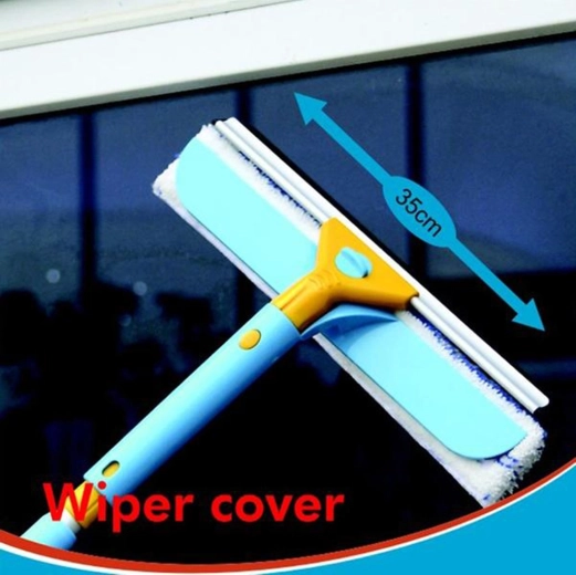 Replacement microfiber window squeegee pad 37 × 6.5 cm
