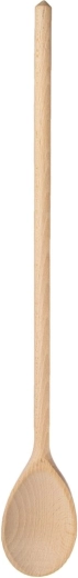 Wooden oval cooking spoon 40 cm