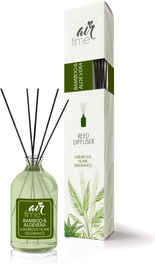 Well Done Air Time bamboo reed air freshener, bamboo and aloe vera, 50 ml