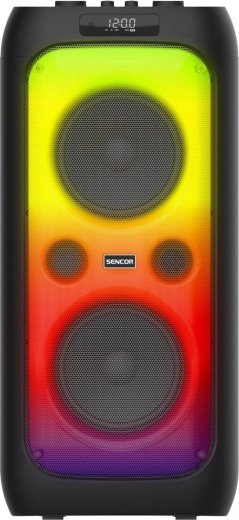 Partycon WAVE party speaker 100 W with LED, TWS and wireless microphone