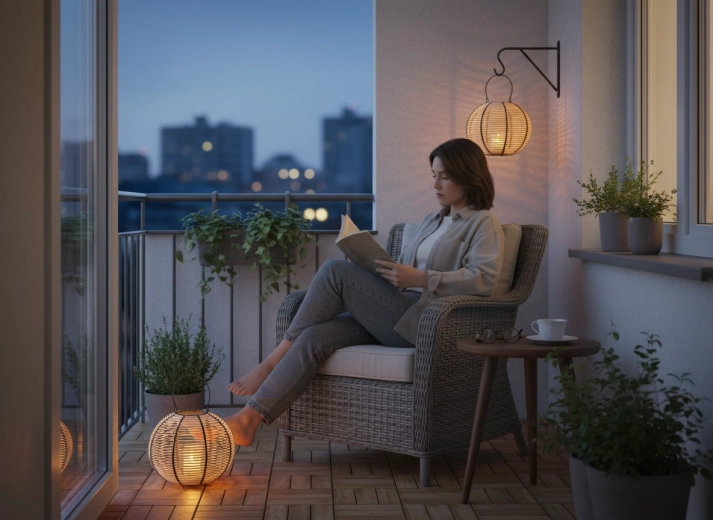 Ideal for balconies and smaller spaces