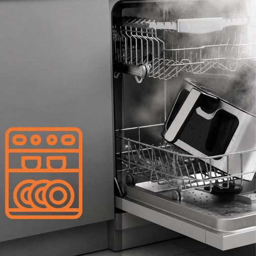 Easy cleaning – dishwasher-safe parts