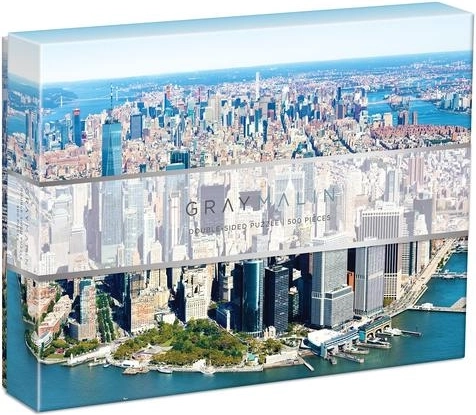 Двустранен пъзел New York City от Gray Malin с 500 части