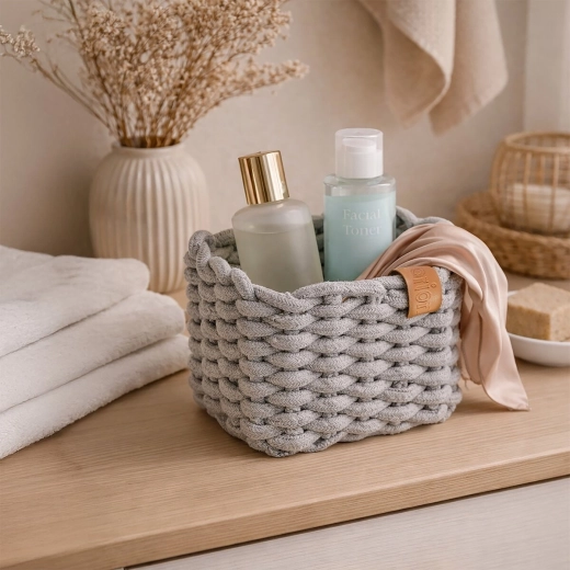 A practical helper for the bathroom and dresser