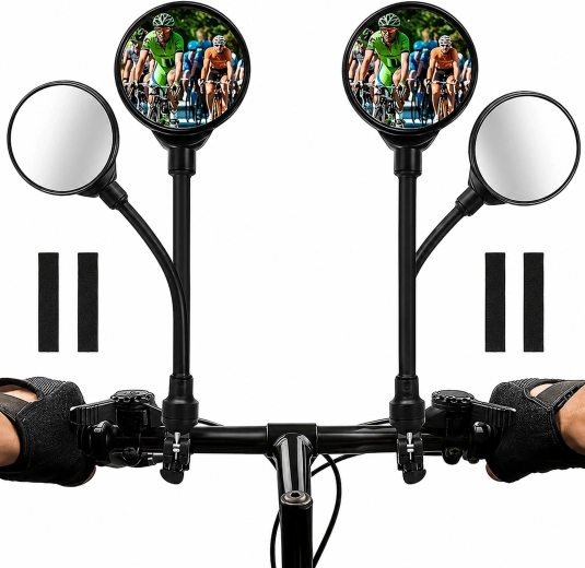 Set of 2 mirrors for a better view