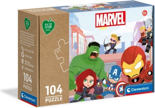 Пъзел CLEMENTONI Play for Future Marvel Avengers 104 части
