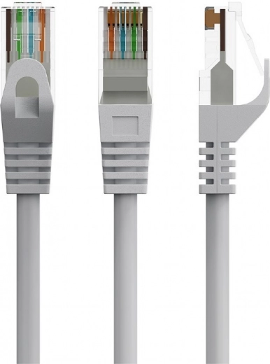 Пач кабел CAT6 UTP 2 m сив