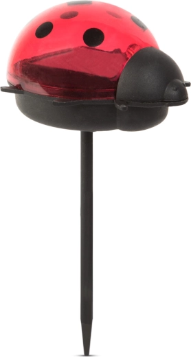 Cheerful ladybug-shaped decoration