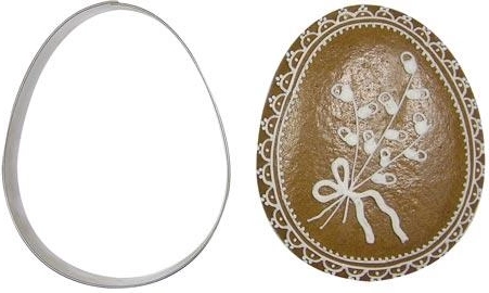 Stainless Steel Cookie Cutter – Egg 11 cm