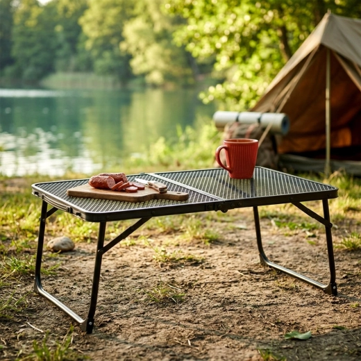 Stable surface for camping, picnics, and by the water