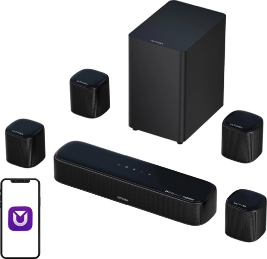ULTIMEA Aura A60 Soundbar with Subwoofer and Dolby Atmos 7.1