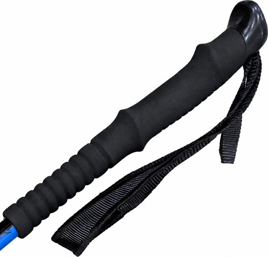 Comfortable grip and wrist strap