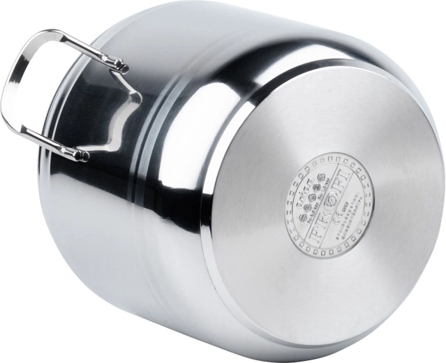 Издръжлива неръждаема стомана и трислойно дъно