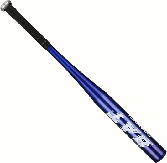Алуминиева бейзболна бухалка 25" (64 см) – тренировъчна, лека, синя