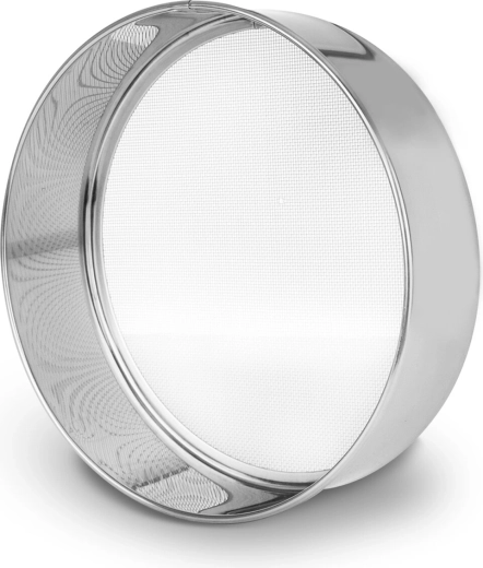 Stainless steel flour sieve 19 cm