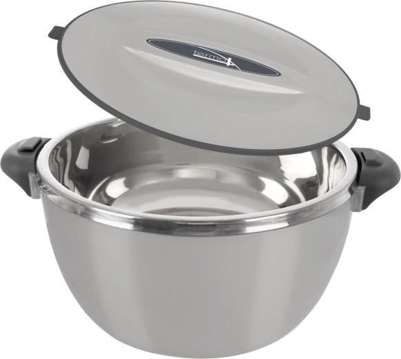Stainless-steel inner part and sturdy lid
