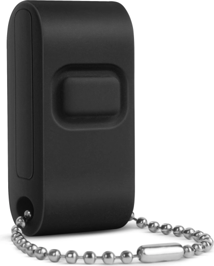 Delight Kinetic mini wireless button 433 MHz, 1 circuit, matte black