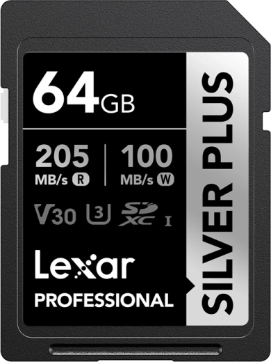 Карта памет Lexar Professional Silver Plus SDXC 64 GB