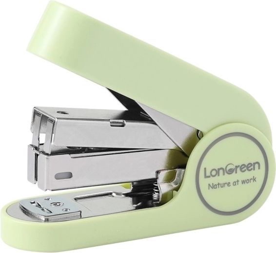 Stapler Deli LonGreen EM416 Green (up to 25 sheets)