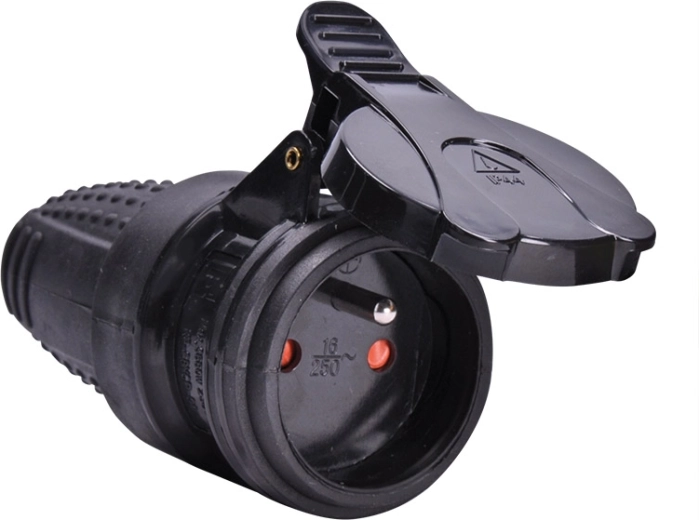 Rubber non-slip handle