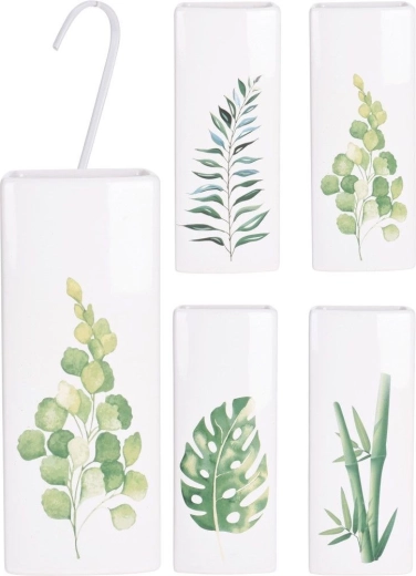 Ceramic radiator humidifier with leaf motif 300 ml