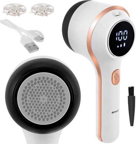 RUHHY Cordless Lint Remover with LCD, 6 Blades and USB‑C