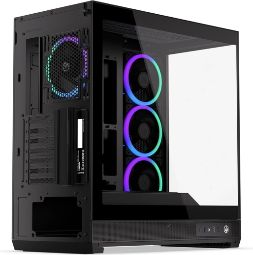 No-compromise cooling: up to two 360mm radiators + 4× ARGB fans