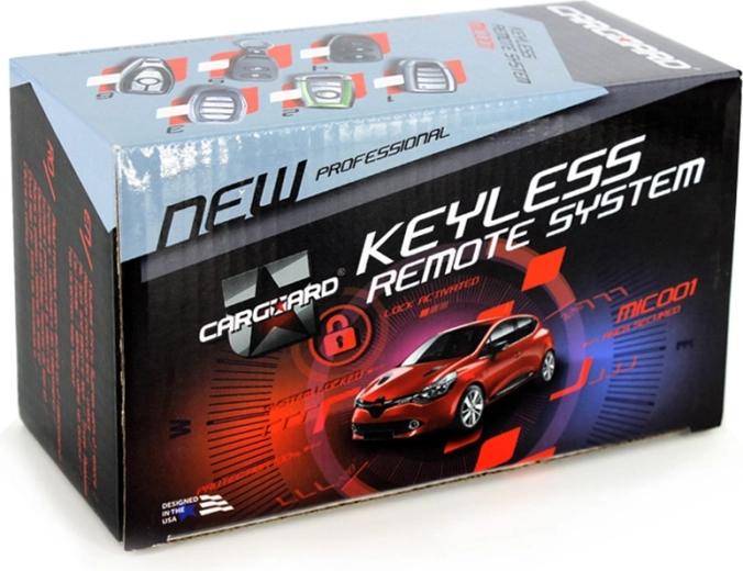 Complete central locking kit