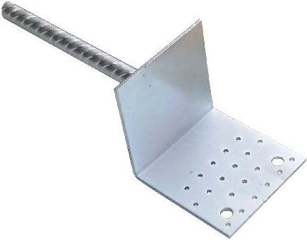 Поцинкована анкерна пета за земя 120 × 100 mm