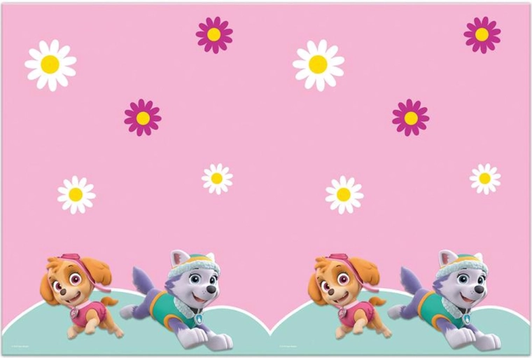 Kids' plastic tablecloth Paw Patrol 120 × 180 cm