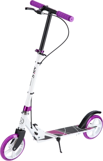 NILS Extreme Folding Scooter Purple 180 mm
