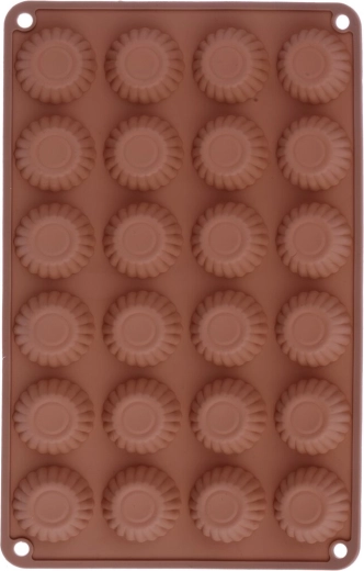 Flexible silicone for easy release and clean shapes