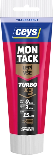 Ceys Montack Turbo монтажно лепило прозрачно 125 мл