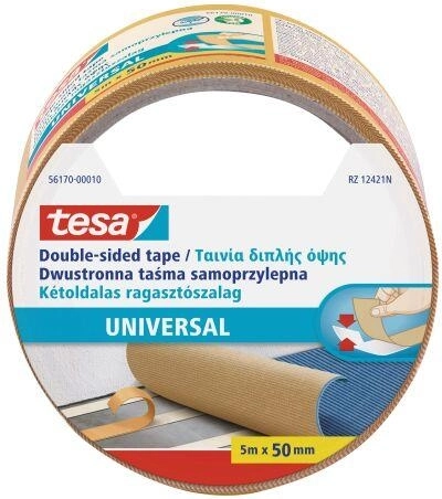 Двустранна килимна лента Tesa 50 мм × 5 м