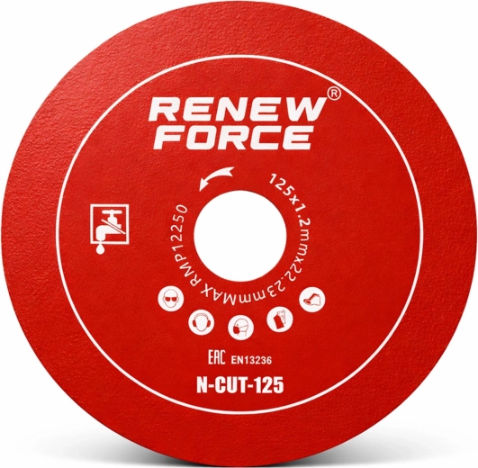 Renew Force 125 mm Diamond Disc for Grinding and Precise Cutting