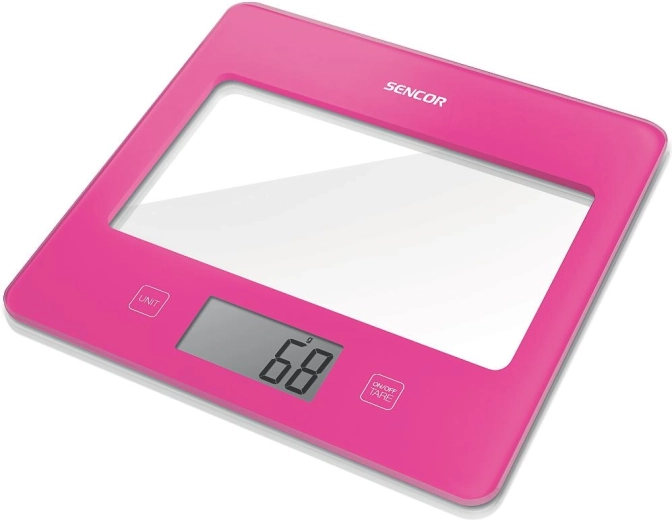 Sencor SKS 5038RS kitchen scale, pink