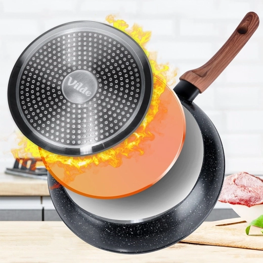 Индукционно дъно и равномерно разпределение на топлината